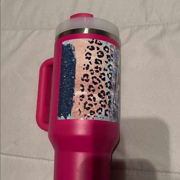 Stanley Vibrant Pink Travel Mug - Picture 4 of 5